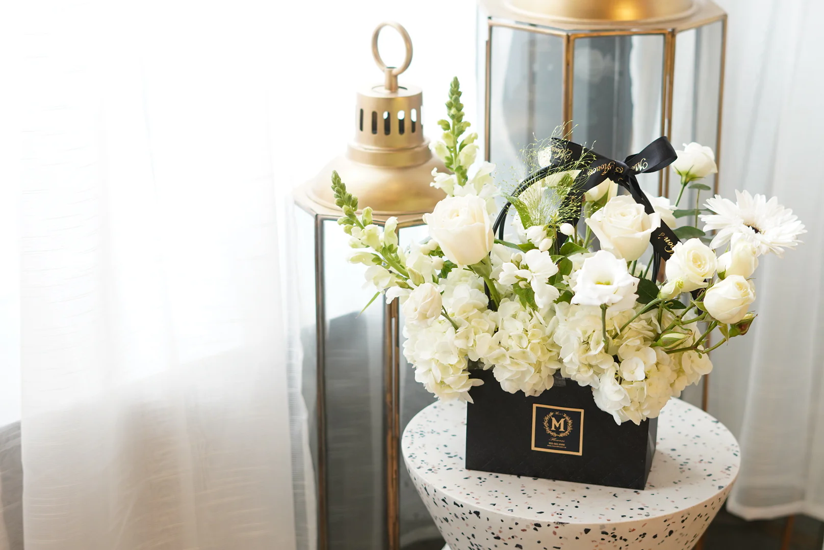 Basket of Love - Black - Image 4