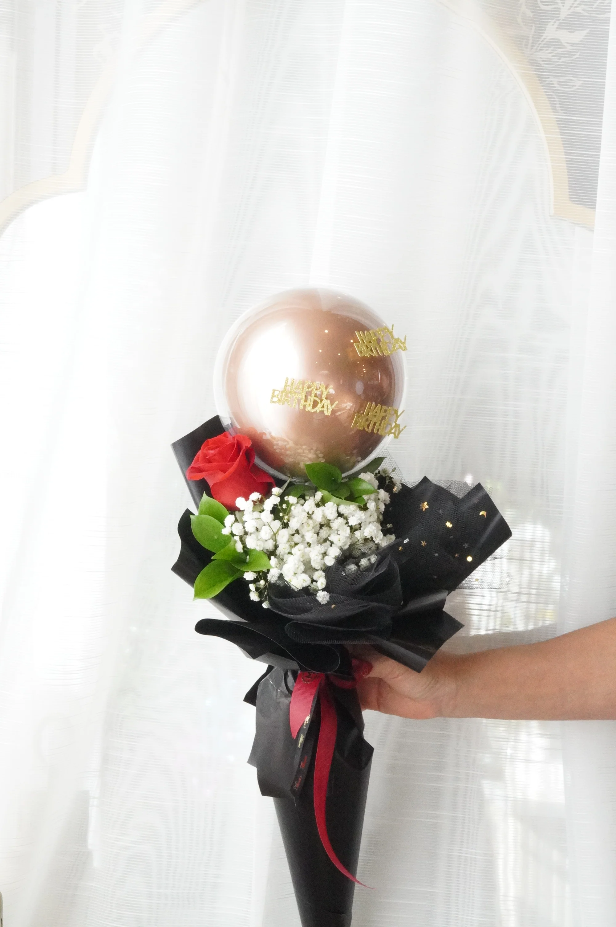 Bubble Rose Bouquet - Image 2