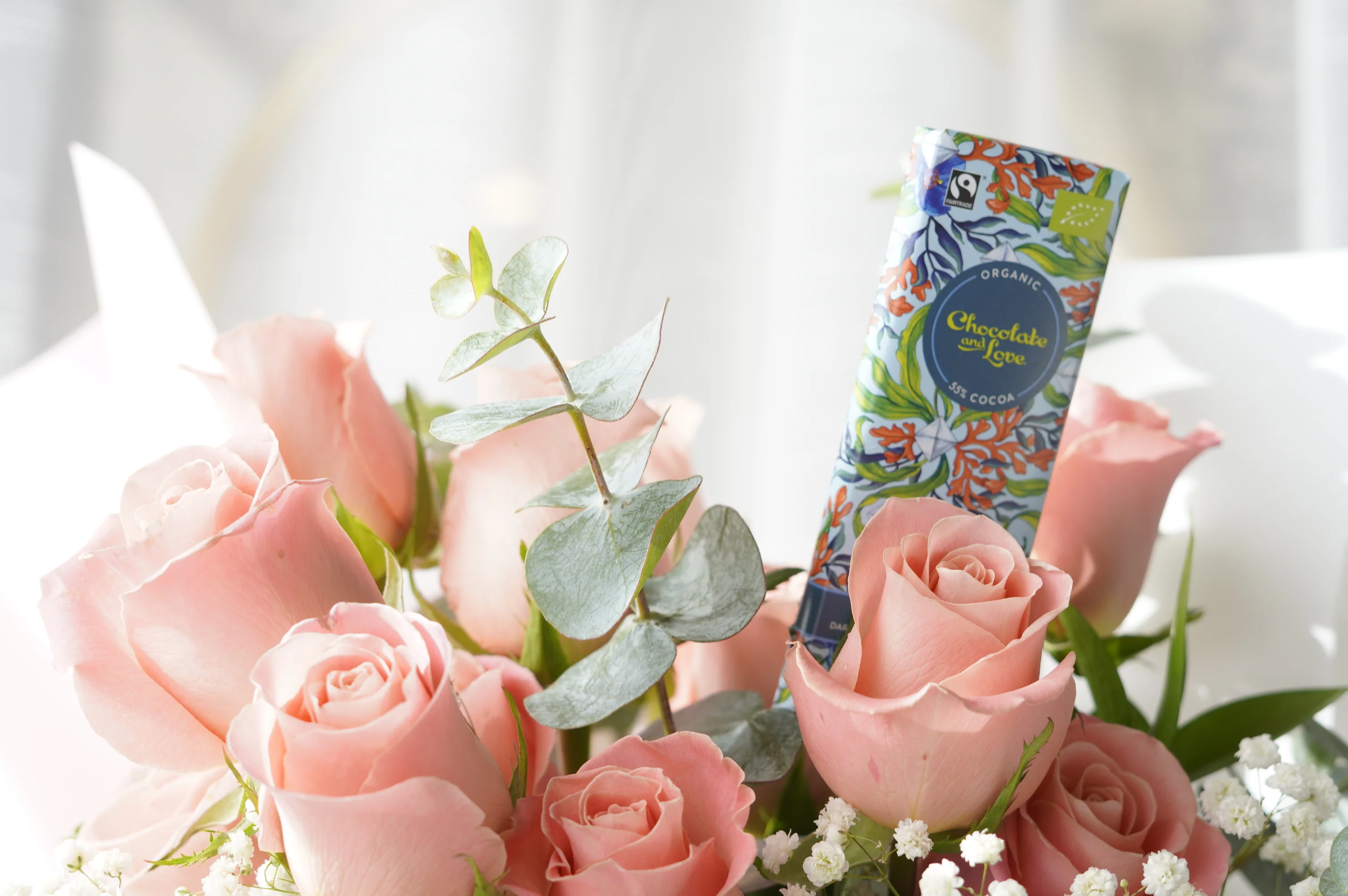 Chocolate and Love - Sea Salt Chocolate Bar