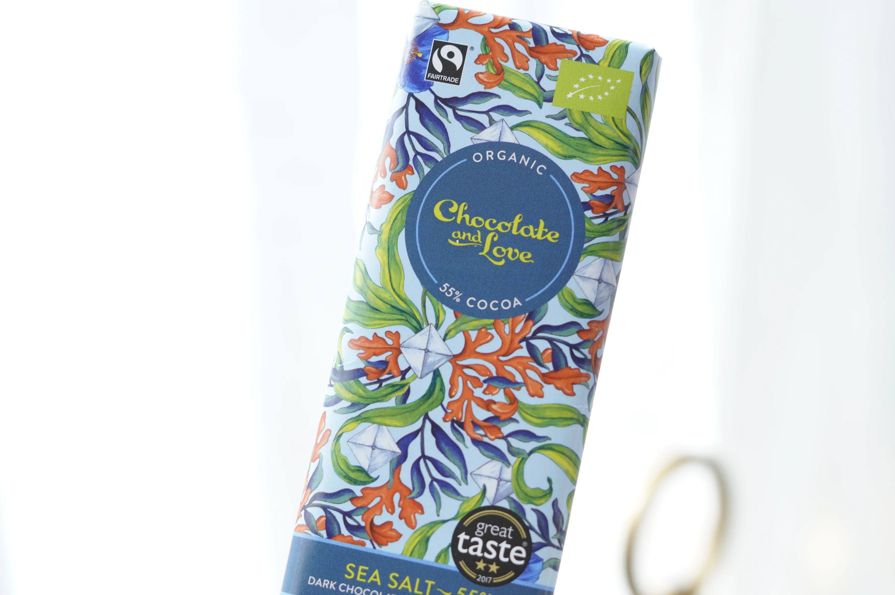 Chocolate and Love - Sea Salt Chocolate Bar - Image 2