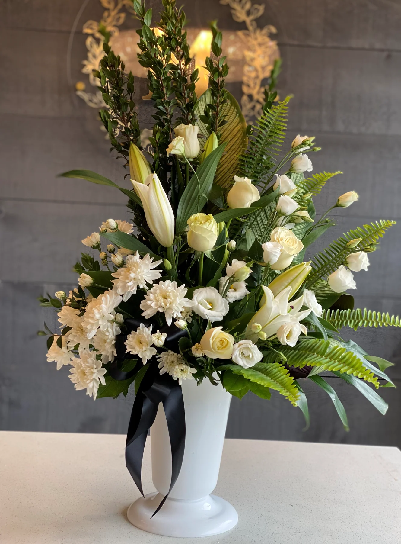 Funeral and Sympathy Flowers Pot - Image 3