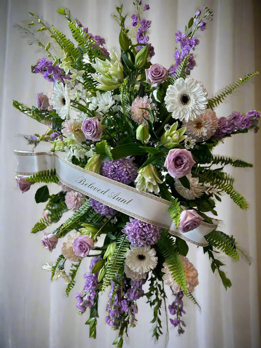 Funeral Flowers Standing Spray - Image 3