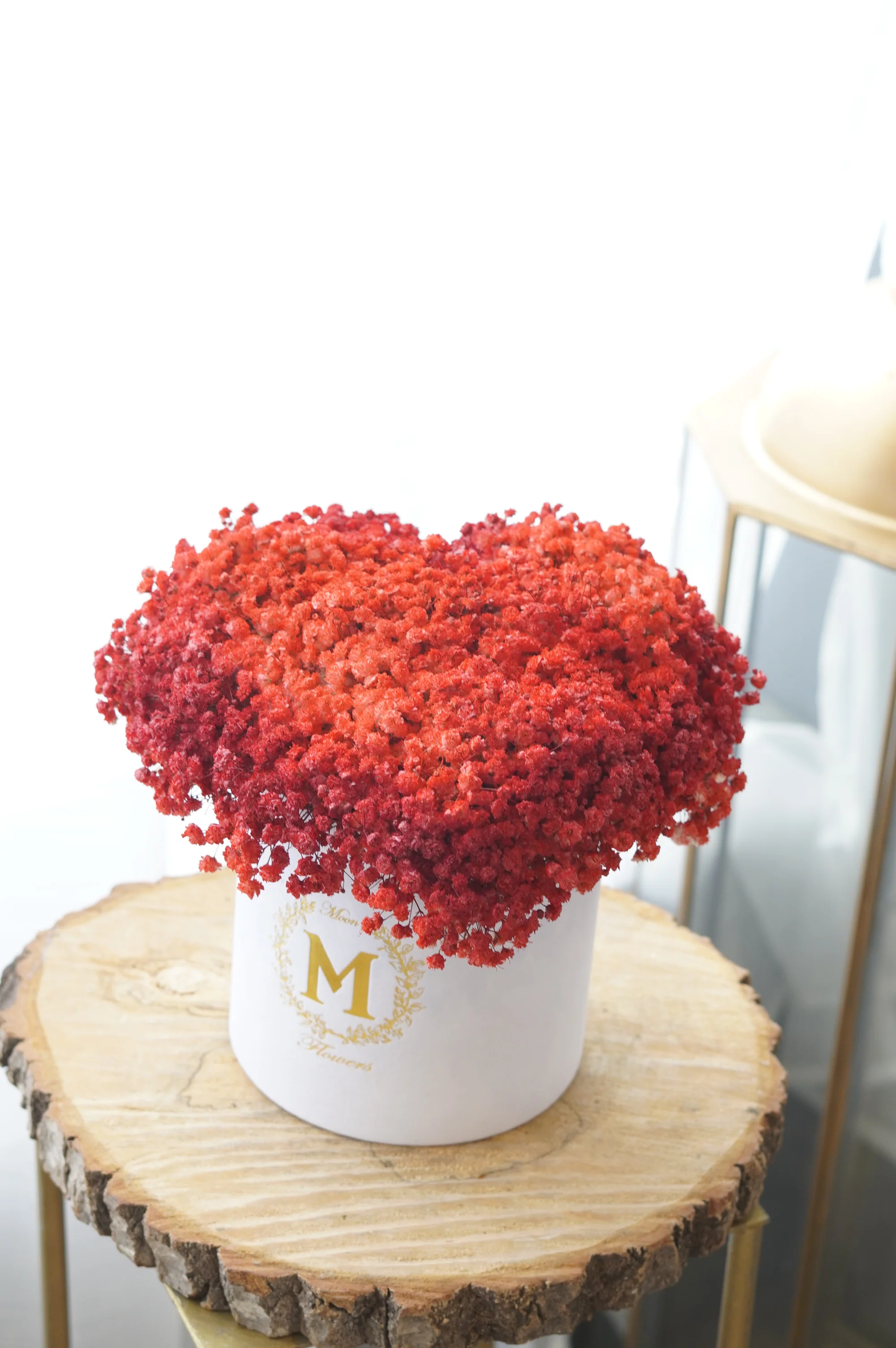 MOTHER'S DAY - Heart Baby’s Breath Velvet Box - Image 4