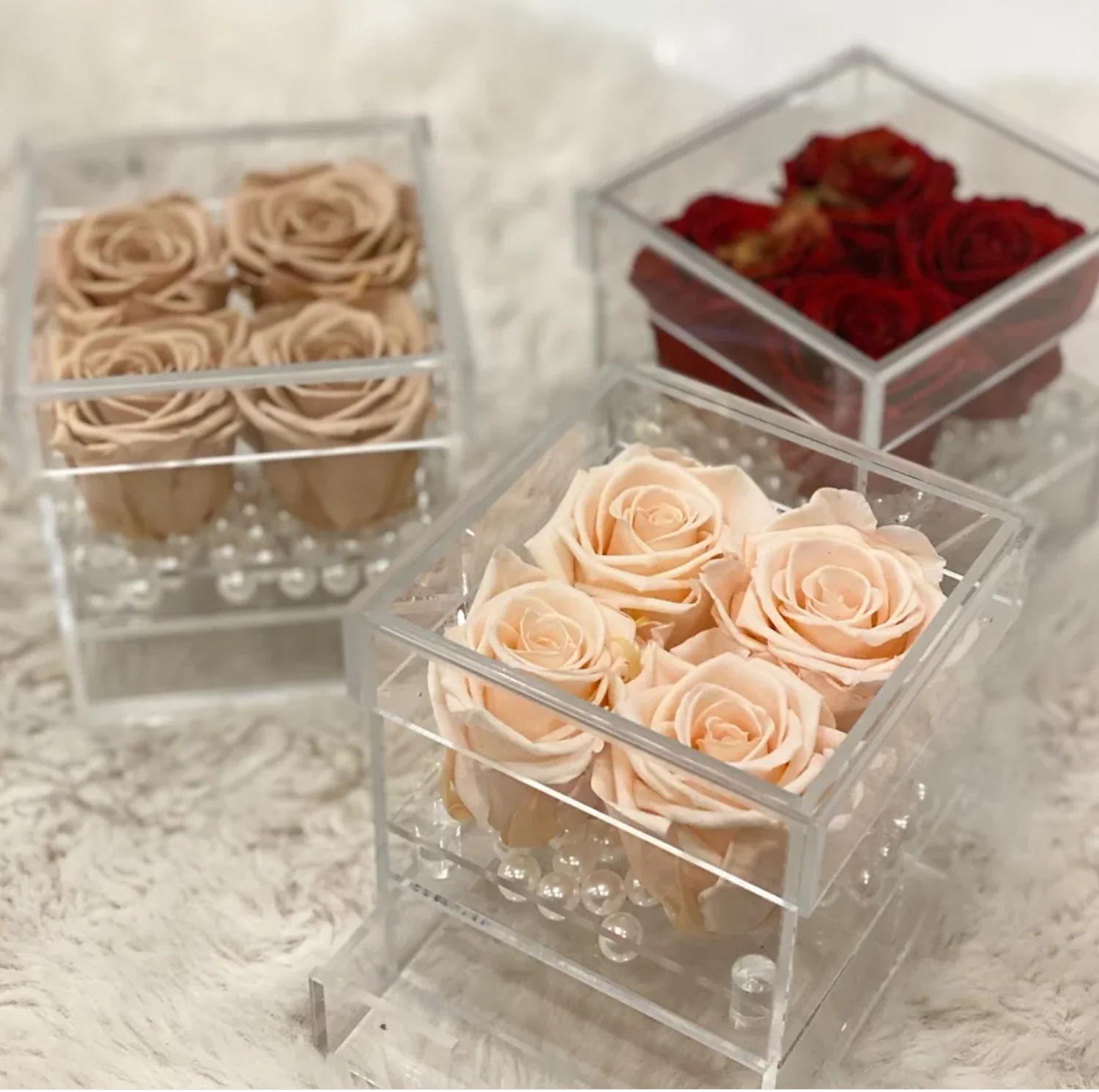 Mother's Day - Preserved Rose in a Acrylic Box-4
