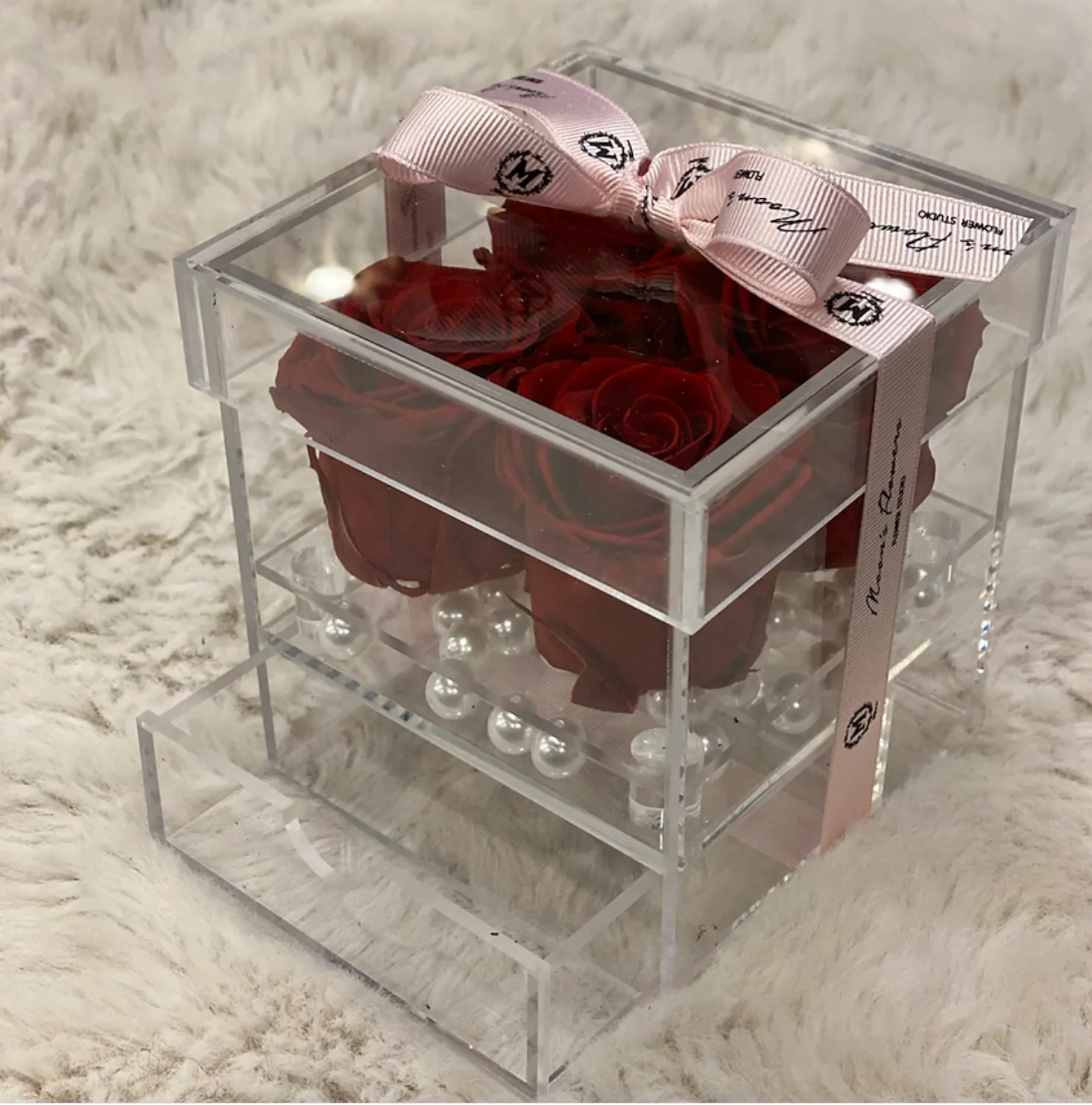 Mother's Day - Preserved Rose in a Acrylic Box-4 - Image 2