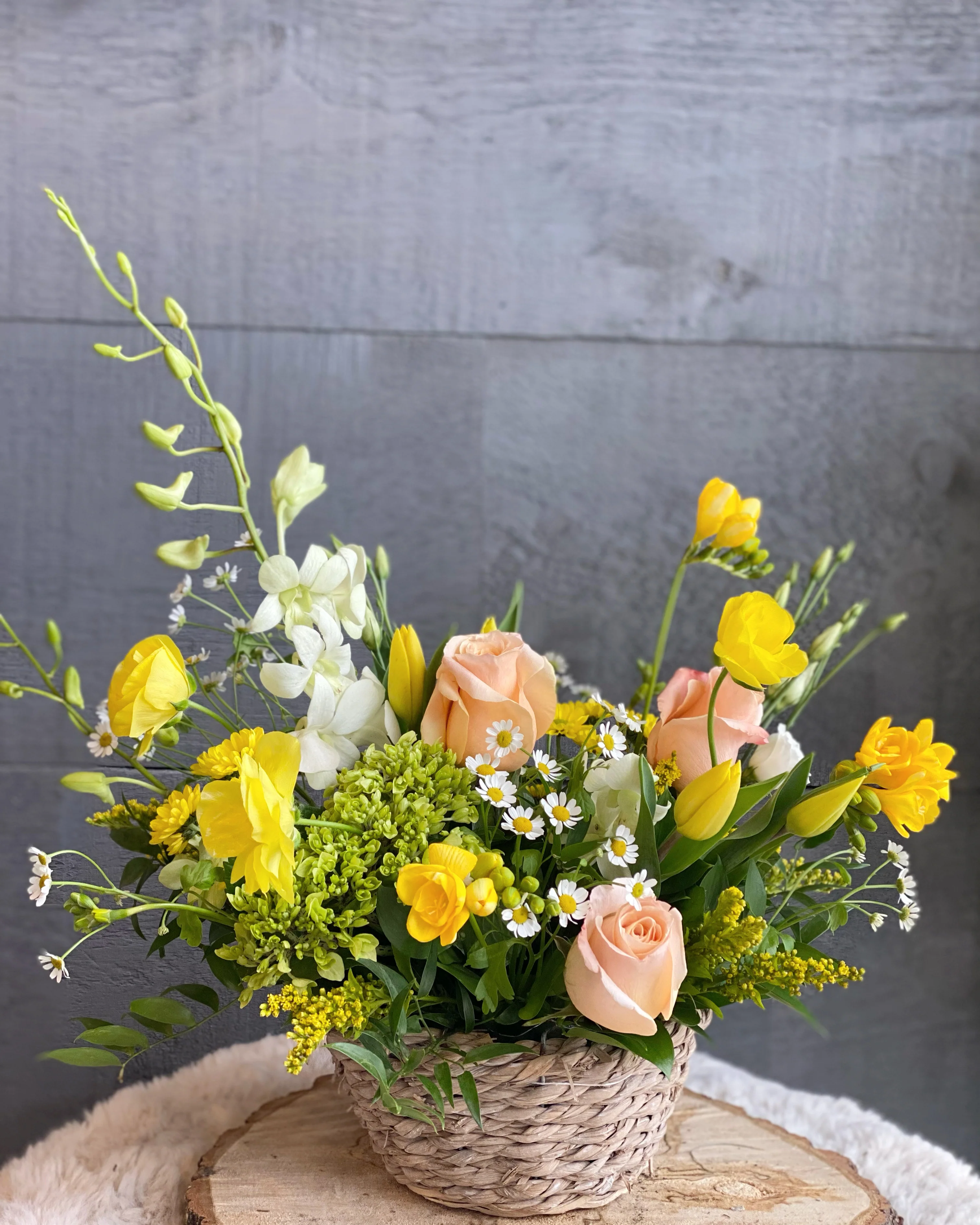 Spring Basket Arrangement - Image 2