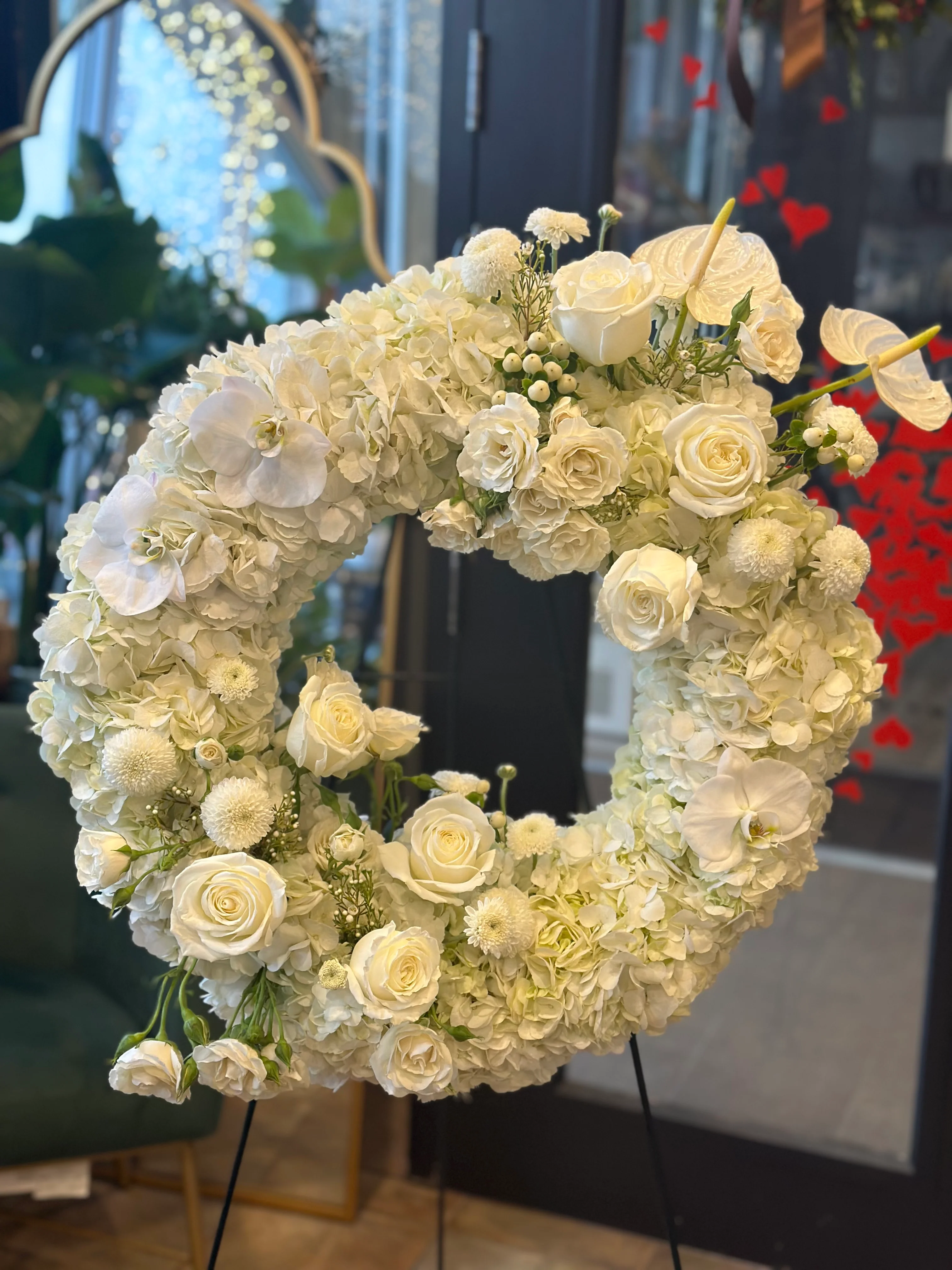 Standing Funeral Wreath - Image 2
