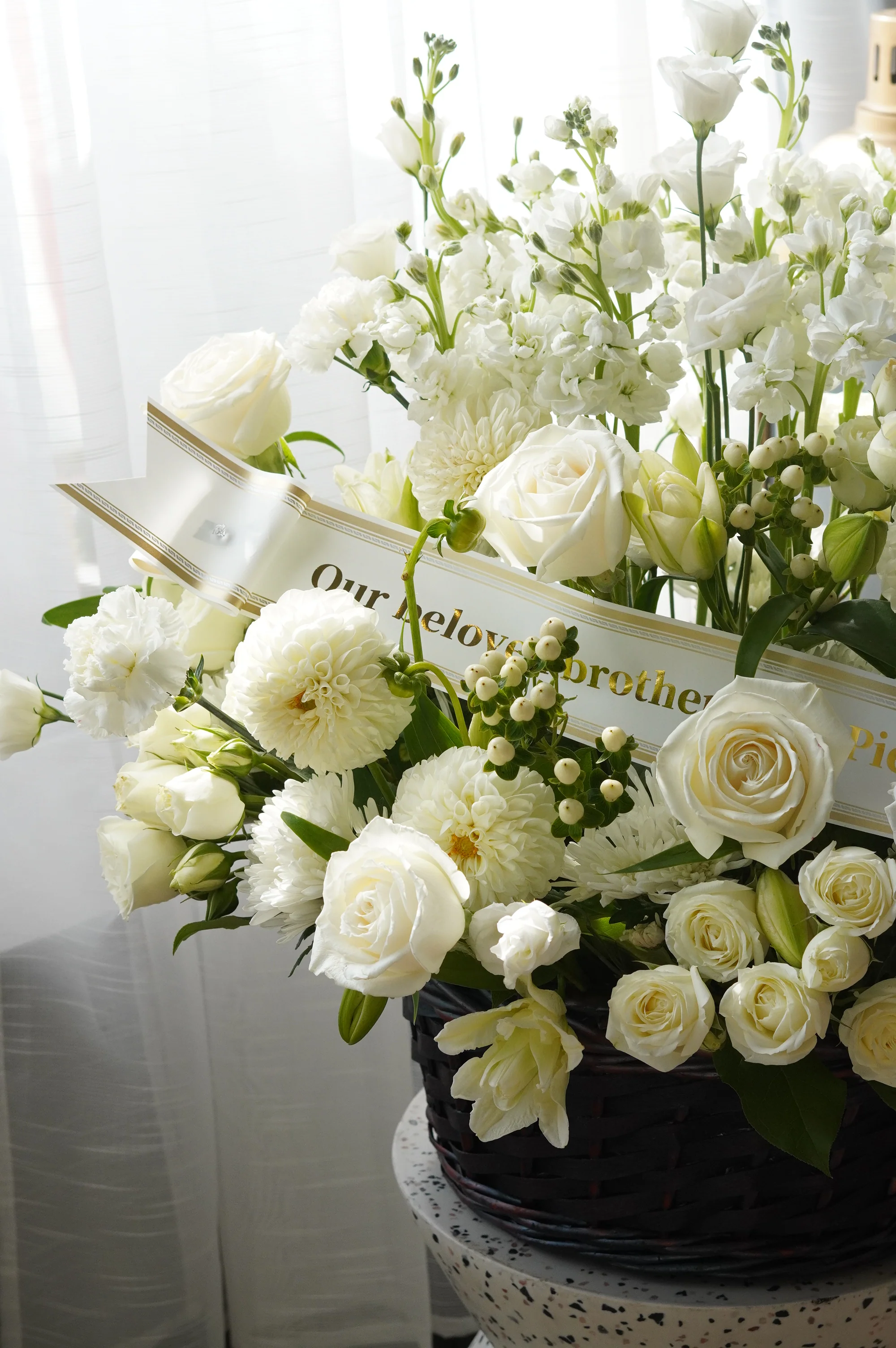 Sympathy & Condolences Large Flower Pot - Image 3