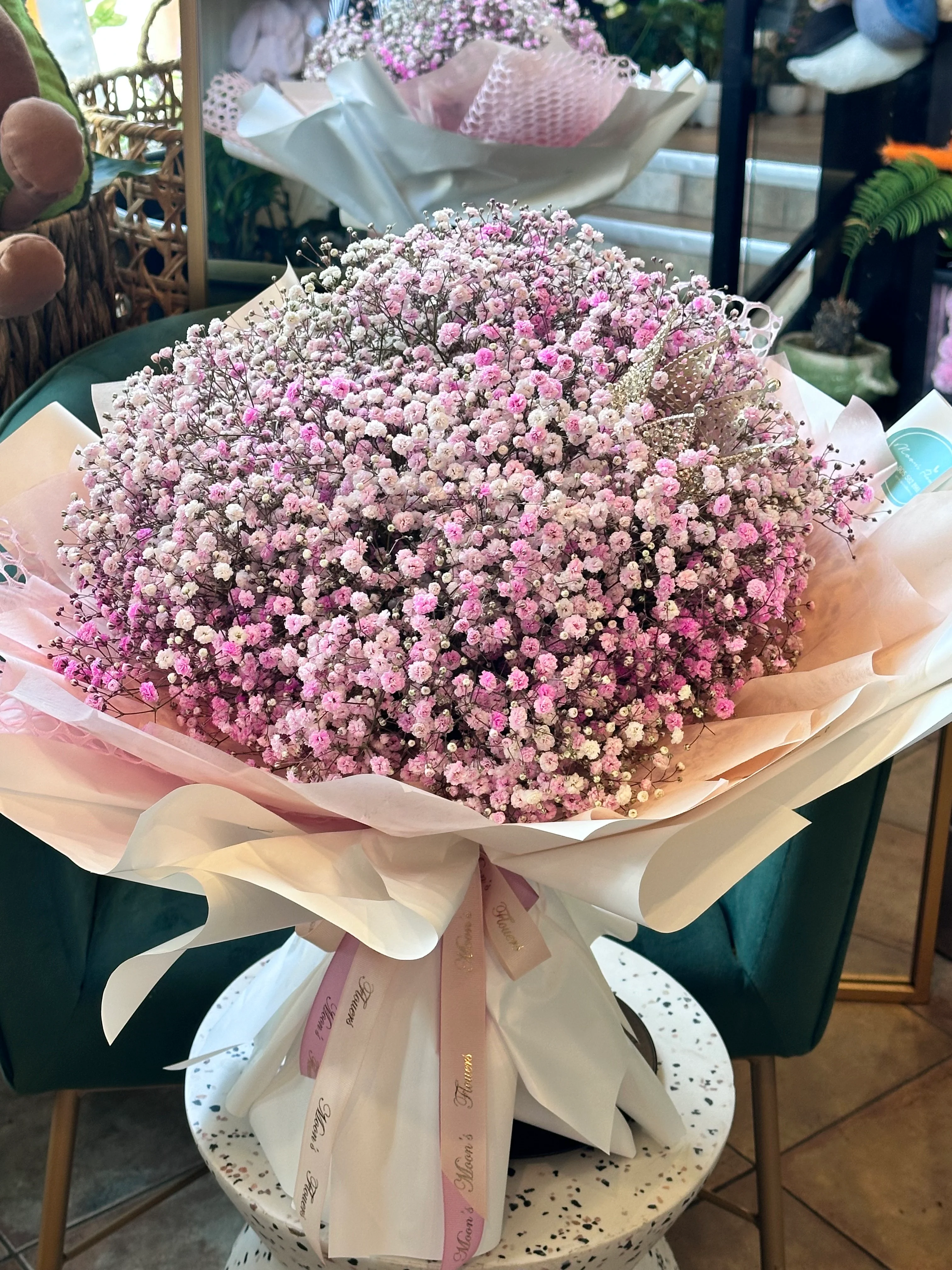 Baby's Breath Bouquet - Image 3