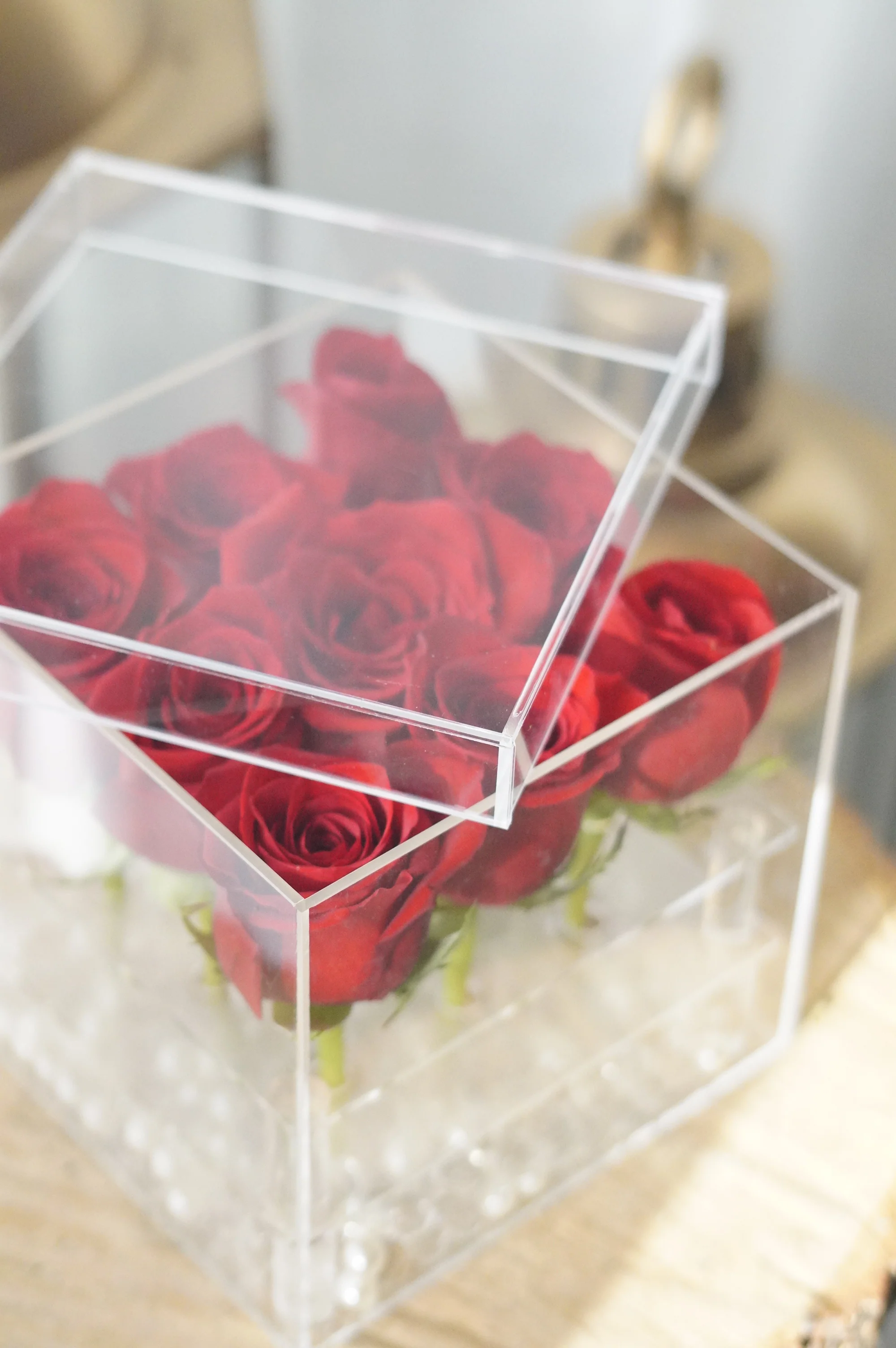 Valentine's Day - Crystal Rose Box