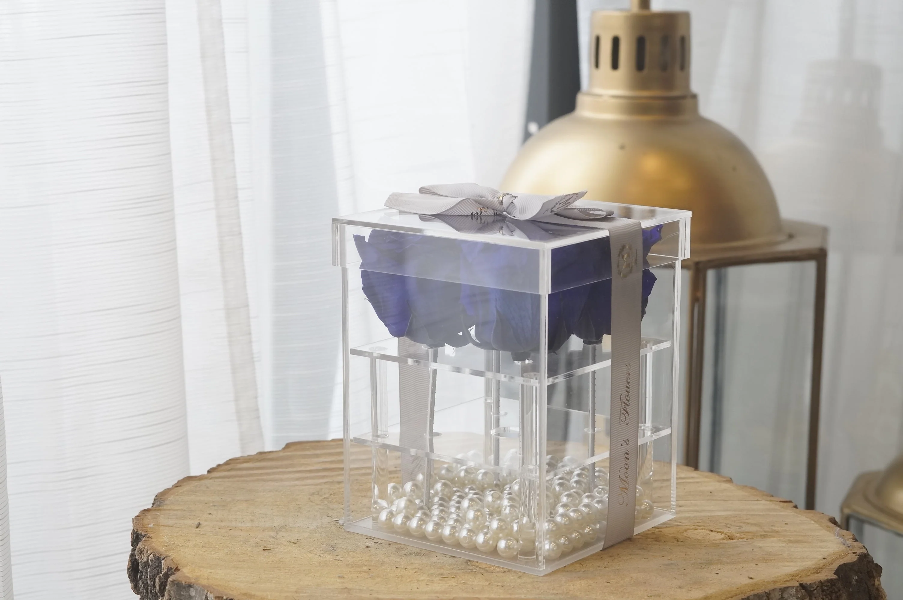 Preserved Rose in a Acrylic Box-4 - Image 2