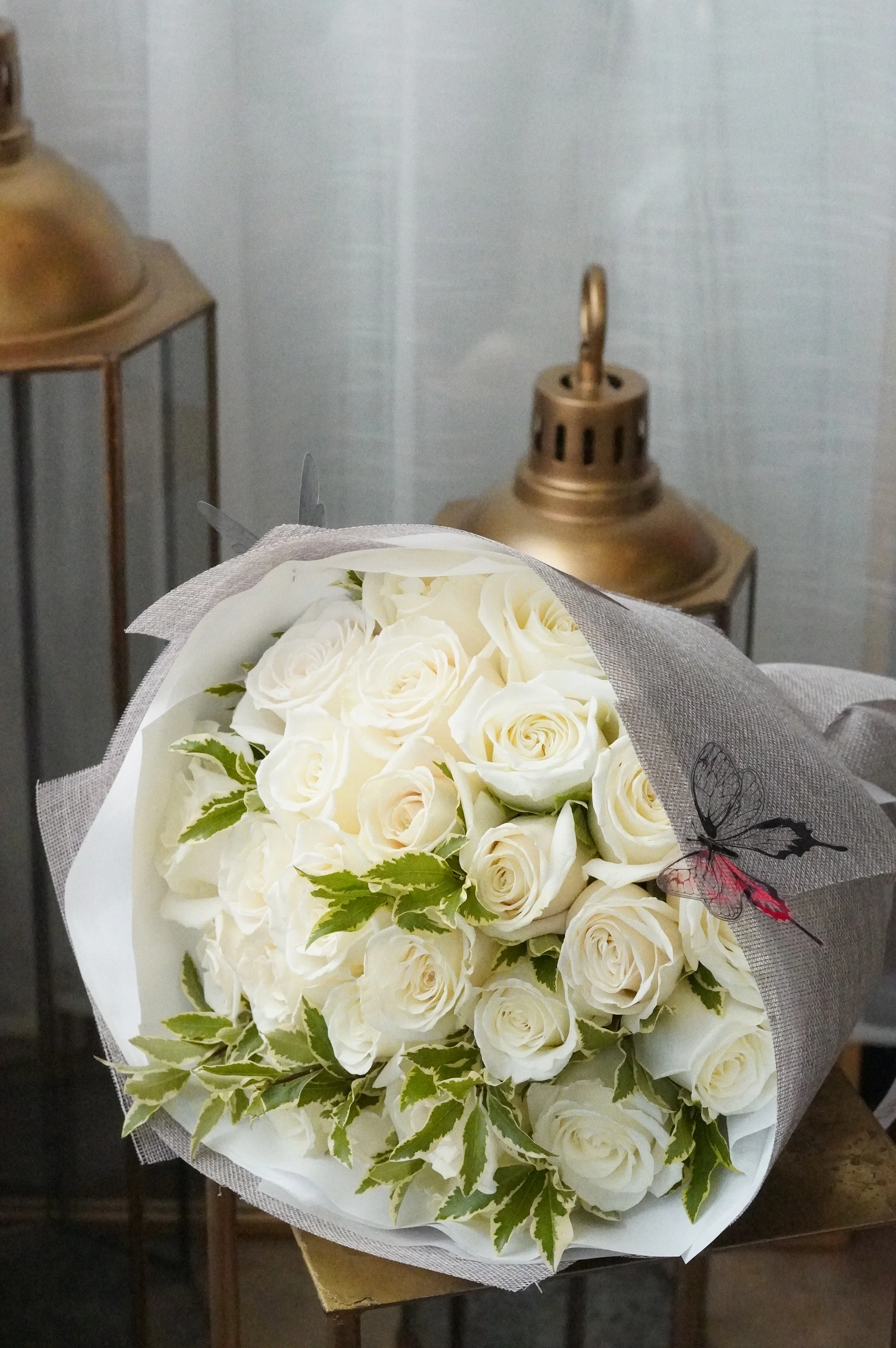 Valentine's Day - Rose Round Bouquet - Image 4